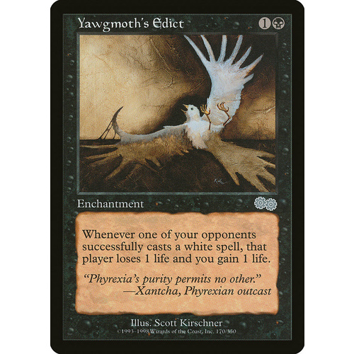 Yawgmoth's Edict - USG