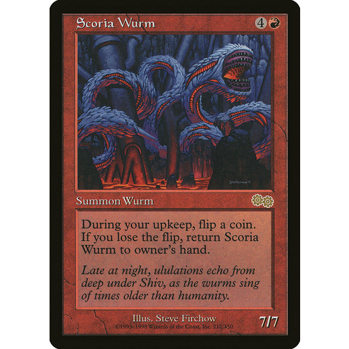 Scoria Wurm - USG