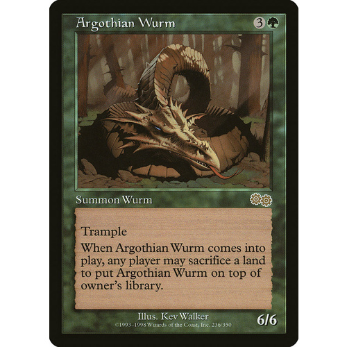 Argothian Wurm - USG