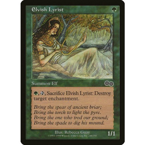 Elvish Lyrist - USG