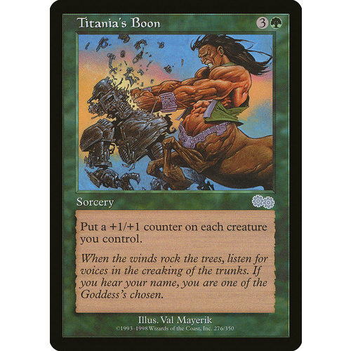 Titania's Boon - USG