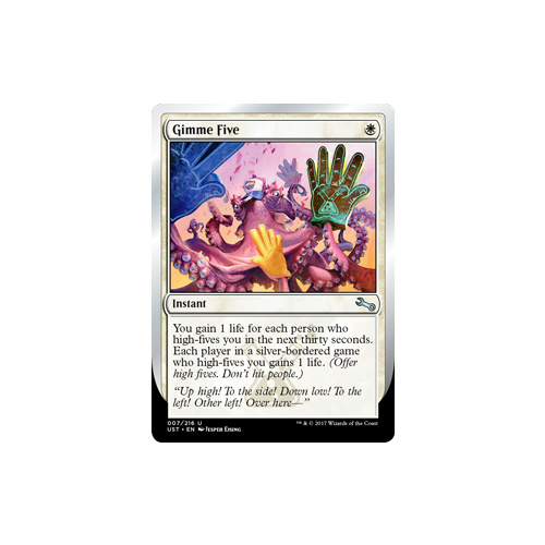 Gimme Five FOIL - UST