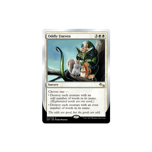 Oddly Uneven FOIL - UST