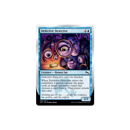 Defective Detective FOIL - UST