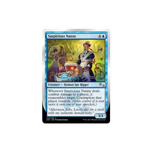 Suspicious Nanny FOIL - UST