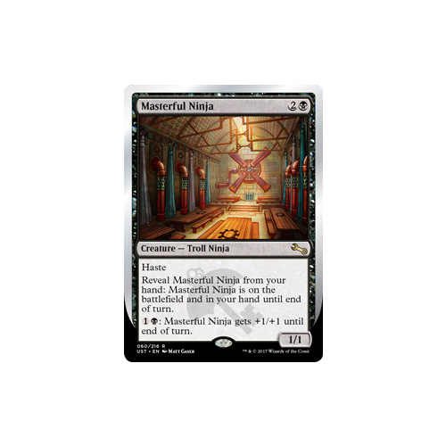 Masterful Ninja FOIL - UST