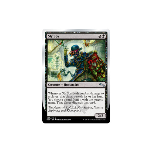 Sly Spy (A) - UST