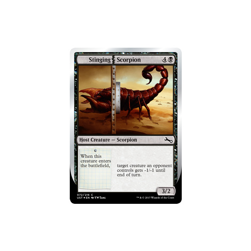 Stinging Scorpion FOIL - UST