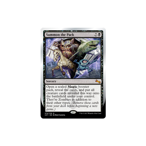 Summon the Pack FOIL - UST