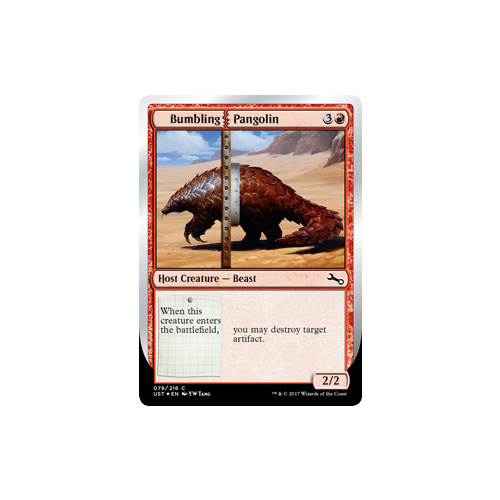 Bumbling Pangolin - UST