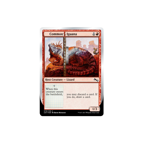 Common Iguana FOIL - UST