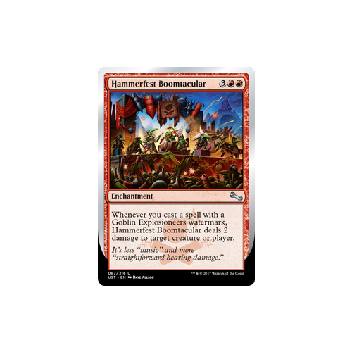 Hammerfest Boomtacular FOIL - UST