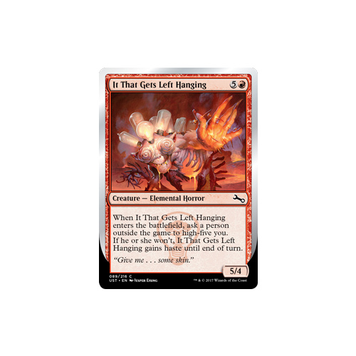 It That Gets Left Hanging FOIL - UST