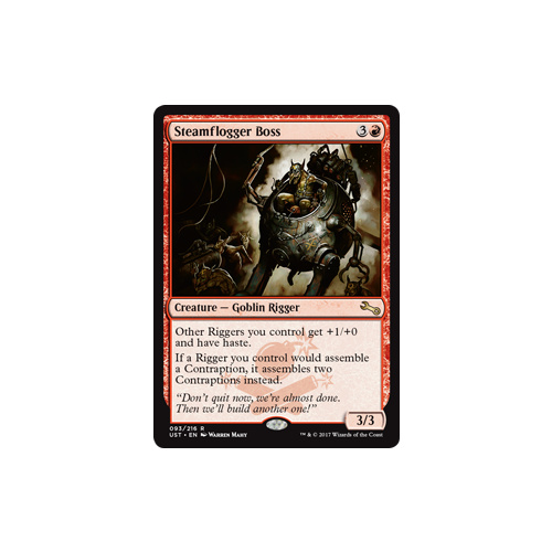 Steamflogger Boss FOIL - UST
