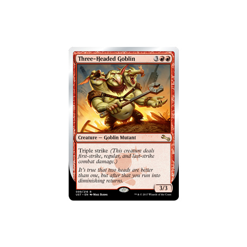 Three-Headed Goblin - UST