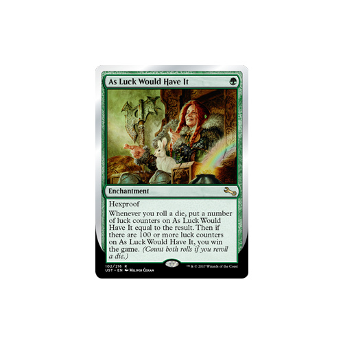 As Luck Would Have It FOIL - UST