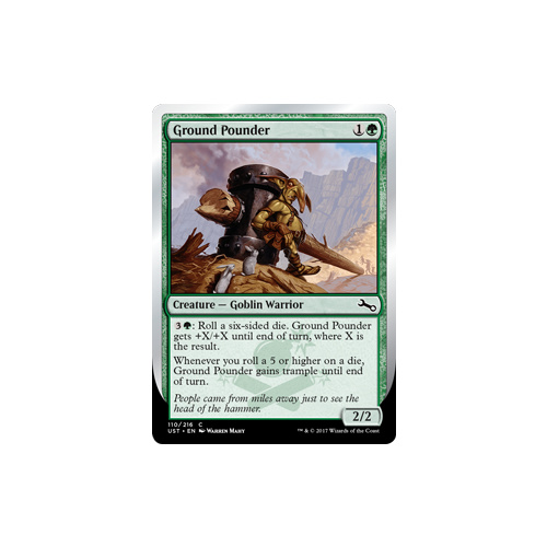 Ground Pounder FOIL - UST