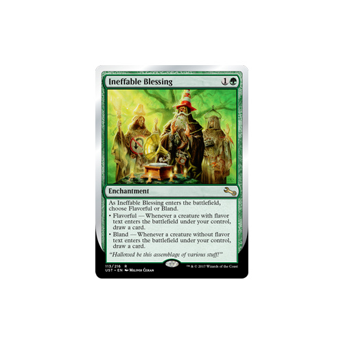Ineffable Blessing (A) - UST