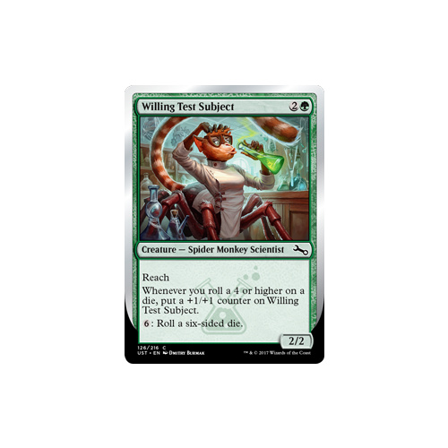 Willing Test Subject - UST