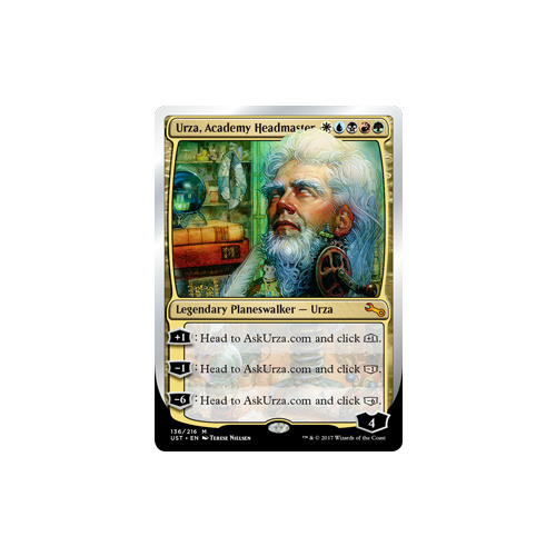 Urza, Academy Headmaster FOIL - UST