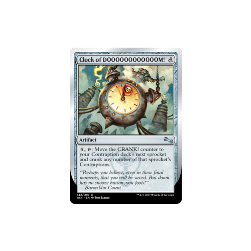 Clock of DOOOOOOOOOOOOM! FOIL - UST