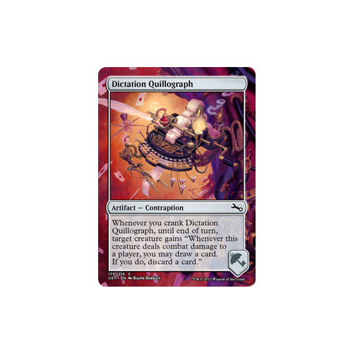 Dictation Quillograph - UST