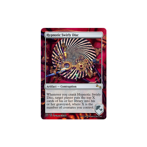 Hypnotic Swirly Disc - UST