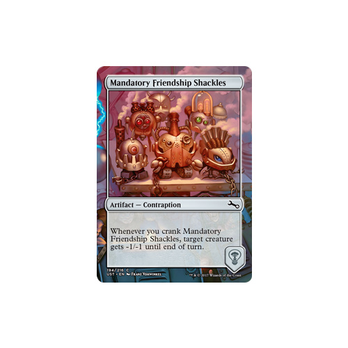 Mandatory Friendship Shackles - UST