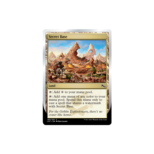 Secret Base (A) - UST