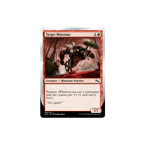 Target Minotaur (C) - UST