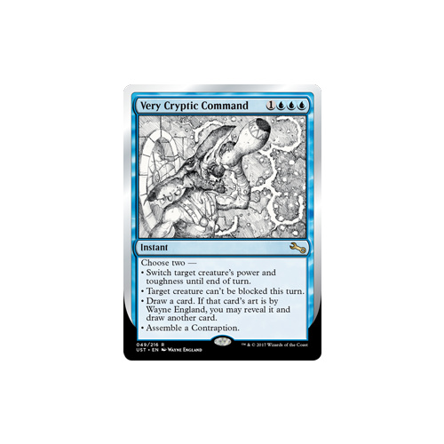 Very Cryptic Command (A) - UST