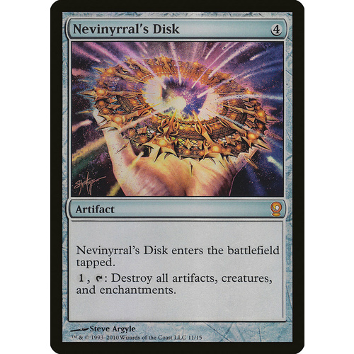 Nevinyrral's Disk - V10