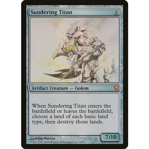 Sundering Titan - V10