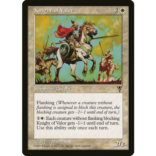 Knight of Valor - VIS