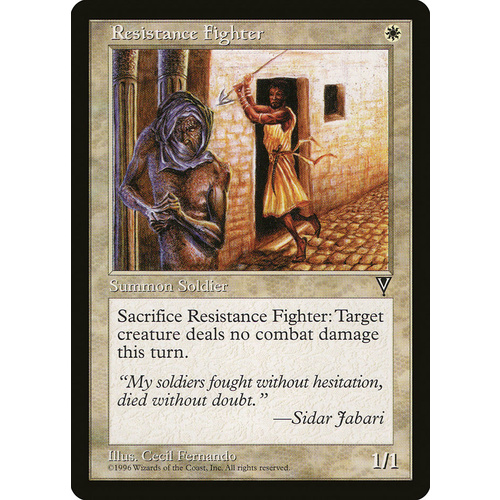 Resistance Fighter - VIS