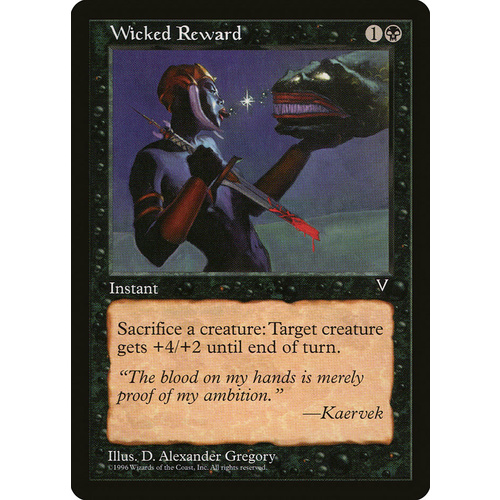 Wicked Reward - VIS