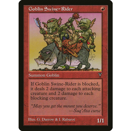 Goblin Swine-Rider - VIS