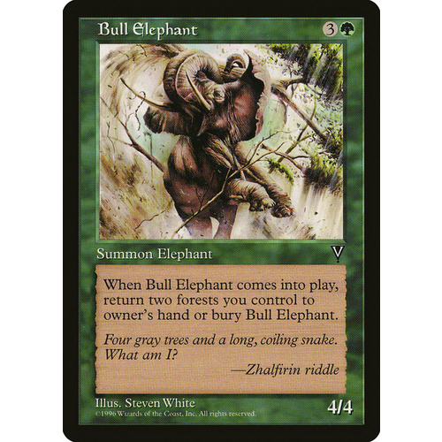 Bull Elephant - VIS