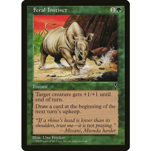 Feral Instinct - VIS