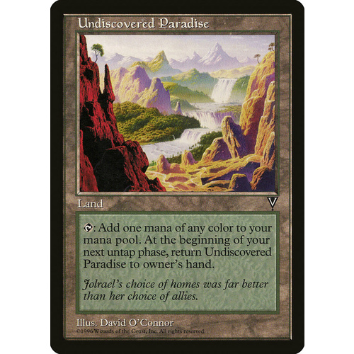 Undiscovered Paradise - VIS