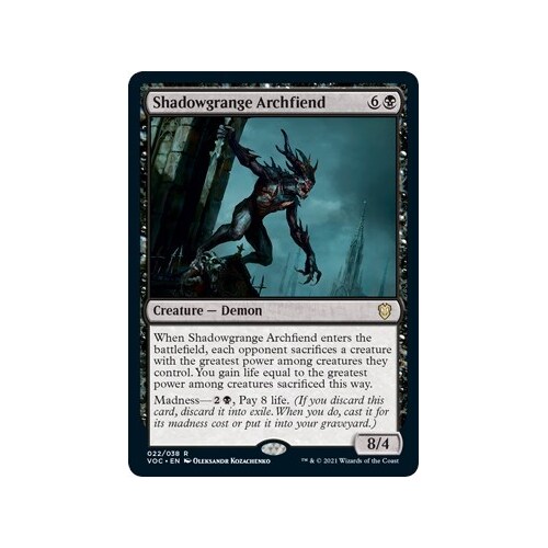 Shadowgrange Archfiend - VOC