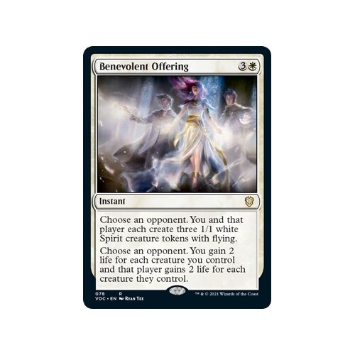 Benevolent Offering - VOC