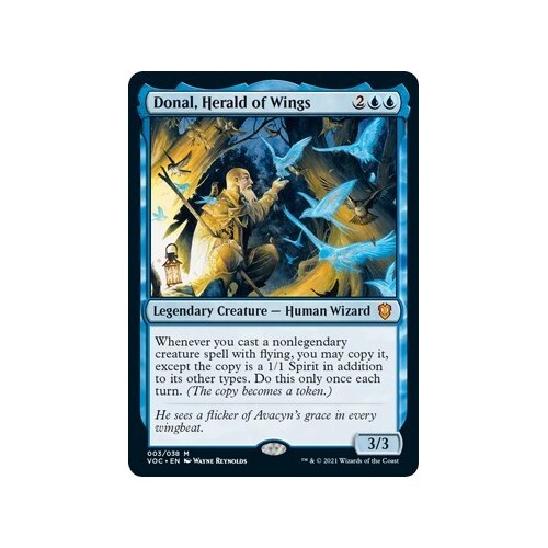 Donal, Herald of Wings FOIL - VOC