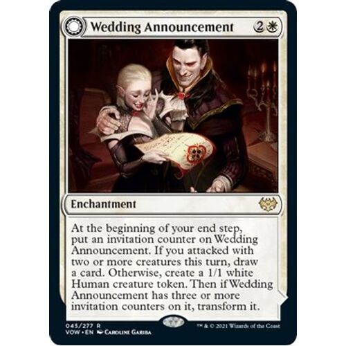 Wedding Announcement - VOW