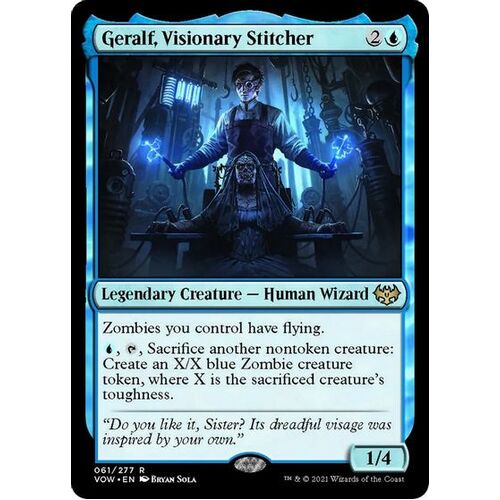 Geralf, Visionary Stitcher - VOW