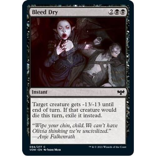 Bleed Dry - VOW