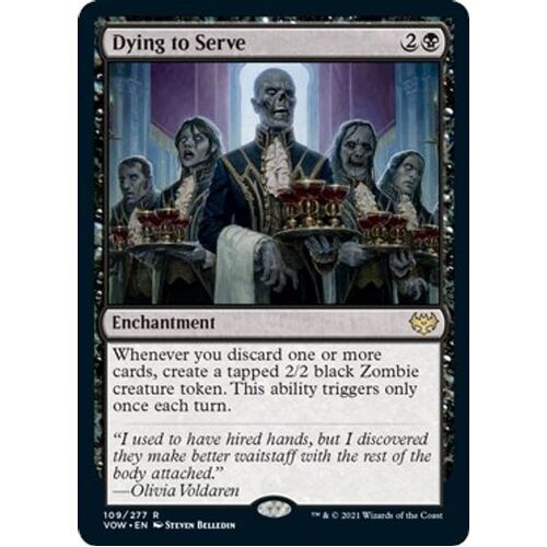 Dying To Serve - VOW