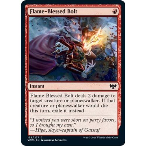 Flame-Blessed Bolt - VOW