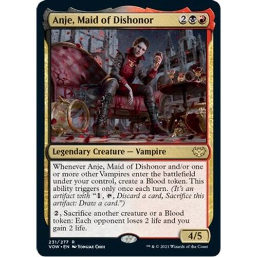 Anje, Maid Of Dishonor - VOW