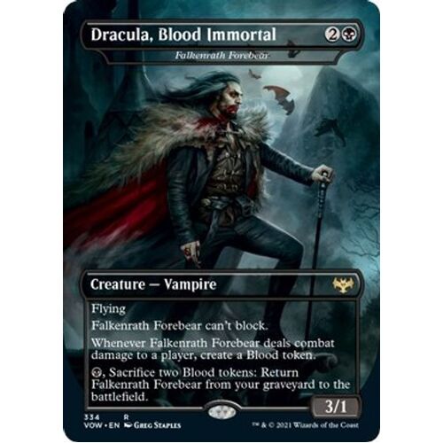 Falkenrath Insaziabile MTG - Innistrad: Crimson Vow Commander #146 (Italiano) Ma